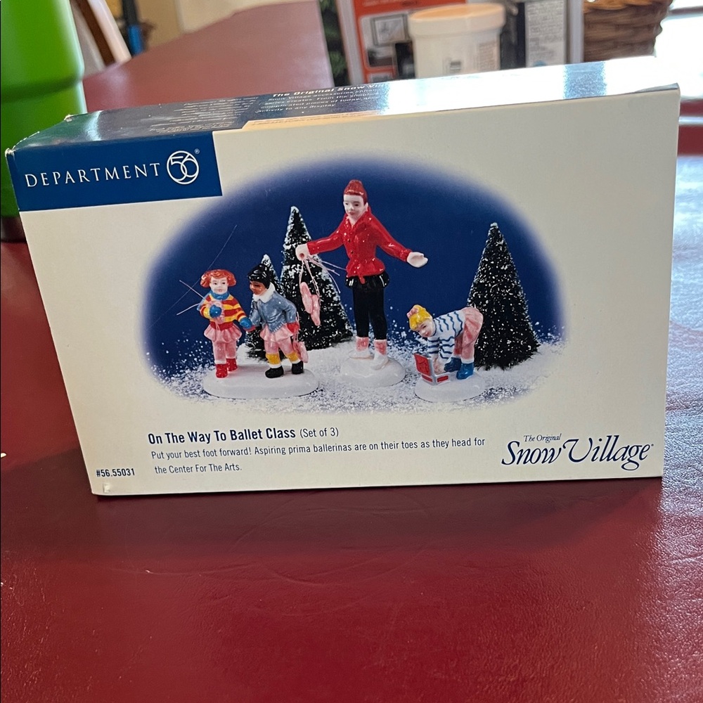 “On the Way to Ballet Class”Department 56 Snow Village